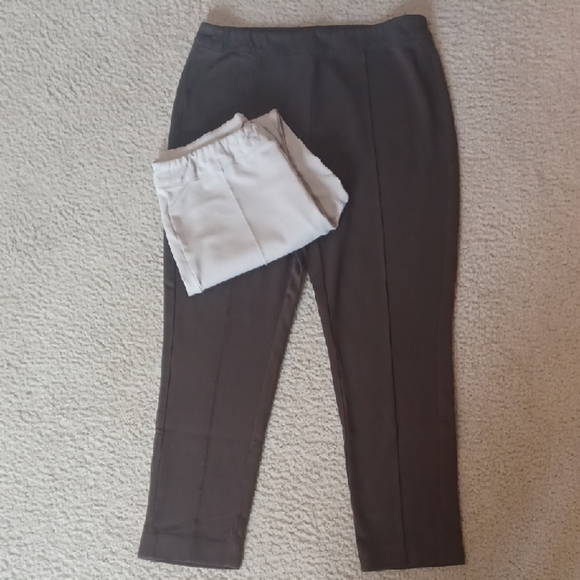 Soft Surroundings Pants - Soft Surroundings Leggings, Set Of Two